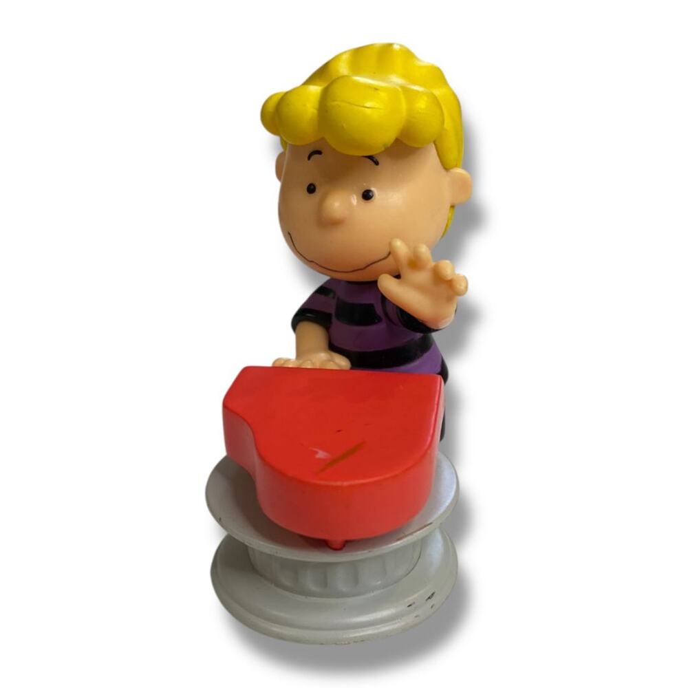 Schroeder Piano Peanuts Gang Figure Cake Topper 3" Figurine‎
